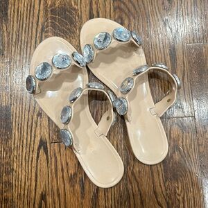 Steve Madden jelly slippers